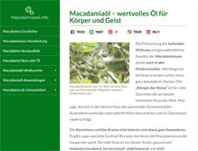 Tablet Screenshot of macadamiaoel.info